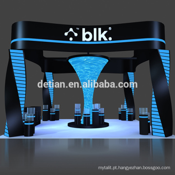 Oferta de Detian china stand de exibição de luxo u retort cabine estande stands de exposição